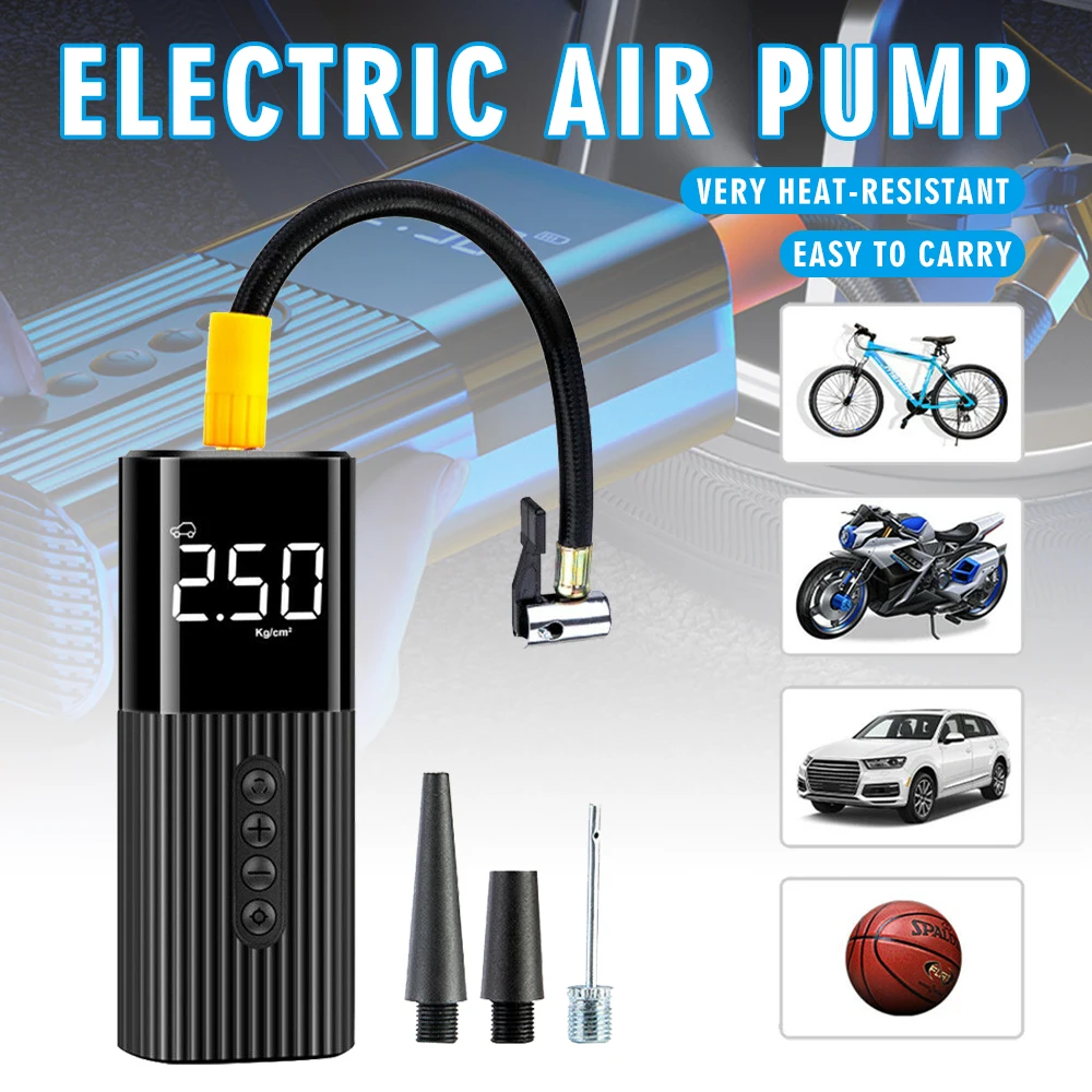 1 Набор Мини Портативный ЖК дисплей цифровой электрический воздушный насос