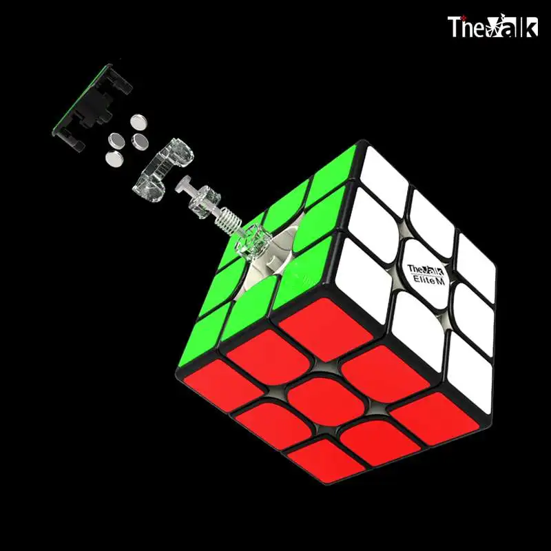 Qiyi-Cubo m&aacute;gico magn&eacute;tico Valk3 Elite M 3x3x3, imanes Elite, cubos de velocidad, Valk 3 Elite M, Puzzle, Cubo m&aacute;gico profesional-4