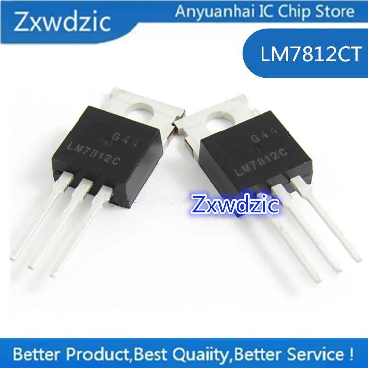 

10pcs 100% new original imported LM7812CT LM7812 TO-220 Linear regulator 12V