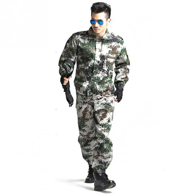 Paintball Tactical Camouflage Military Uniform Combat Suit Clothing For Hunter And Fishing Shirt Pants | Тематическая одежда и