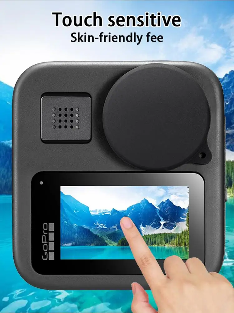 Протектор экрана Закаленное Стекло Крышка объектива камеры аксессуары для GoPro