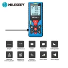 Лазерный дальномер Mileseey, измеритель расстояния, строительный прибор для измерения расстояния, инструмент для тестирования рулетки