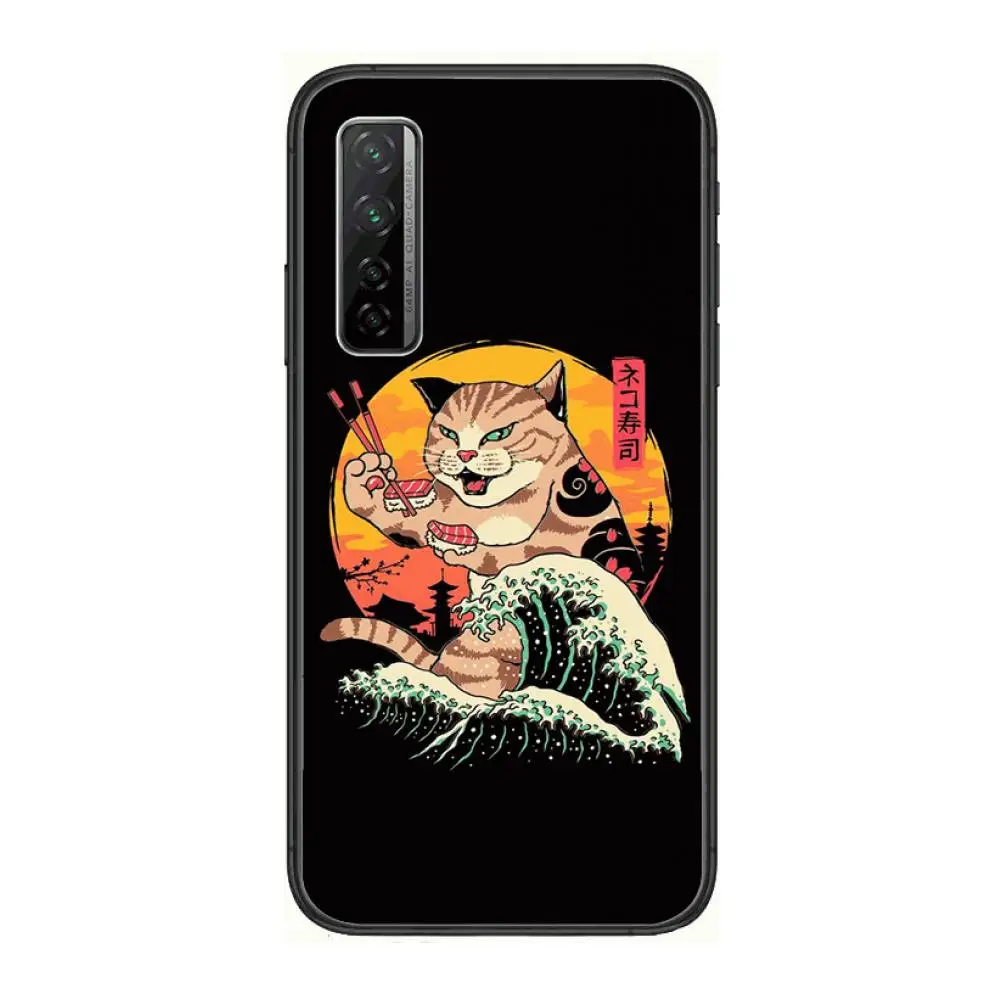 

Ghost face samurai puls mobile phone case frosted protective cover soft TPU anti-drop Phone Case For Huawei Nova p10 lite 7 6 5