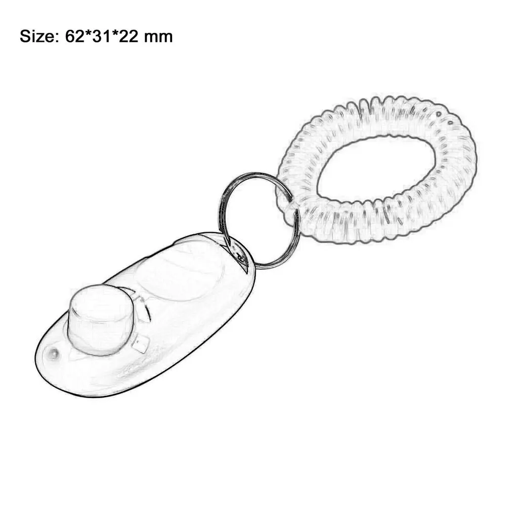 Кликер для собак домашних животных тренировок послушанию ловкости тренера