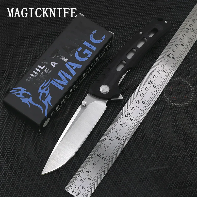Складной нож magicknife оригинальный дизайн красивый открытый G10 ручка D2 лезвие