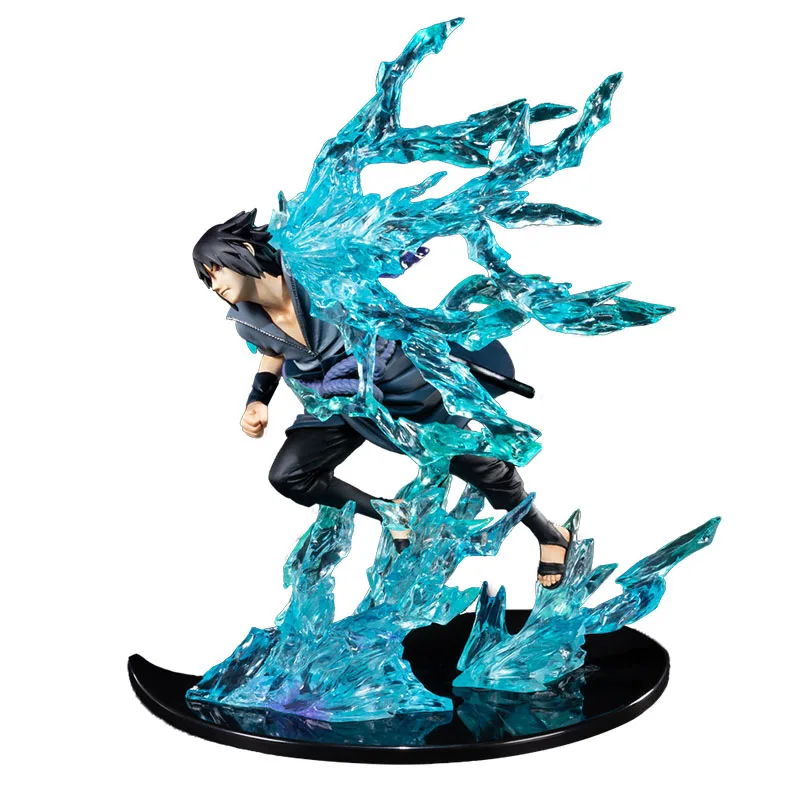 

Bandai banpresto naruto zero spirits craft yu zhibo sasuku wave wind water gate pvc action figures model collection children toy