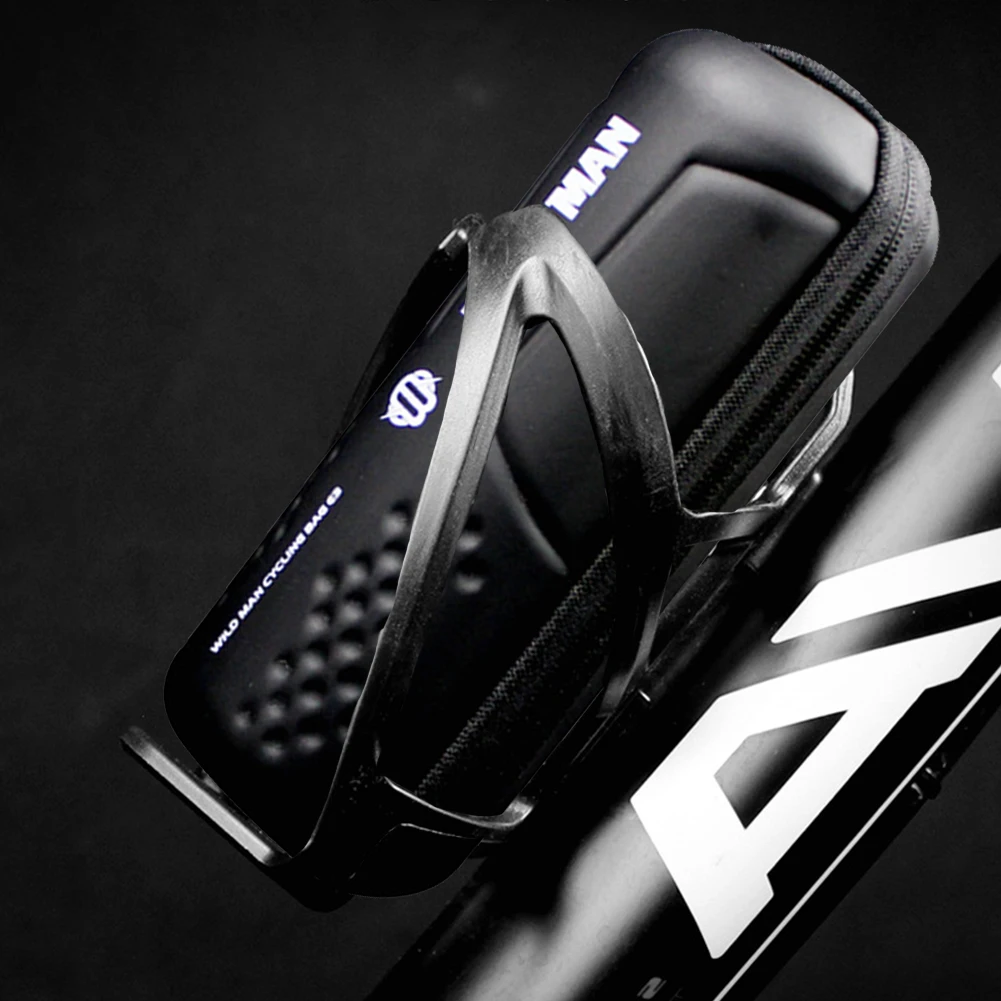 

WILD MAN Rainproof Repair Case Organizer Bicycle Kit Bag Water Bottle Cage Rack Water Bottle Holder Cage Rack