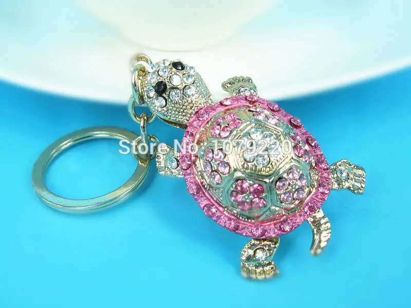 Милые Черепаховые брелки брелок с черепахой хрустальные стразы подвеска
