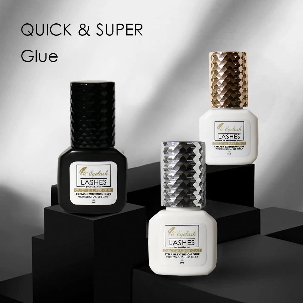 6-8 недель 1s время высыхания клей для ресниц частная Этикетка Клей оптовая продажа