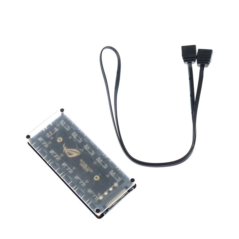 5V 3 контактный RGB 10 концентратор SATA Мощность 3pin ARGB адаптер кабель