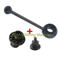 1set cnc milling machine parts quill feed handle crank head b175 b176 b172 for bridgeport mill tool