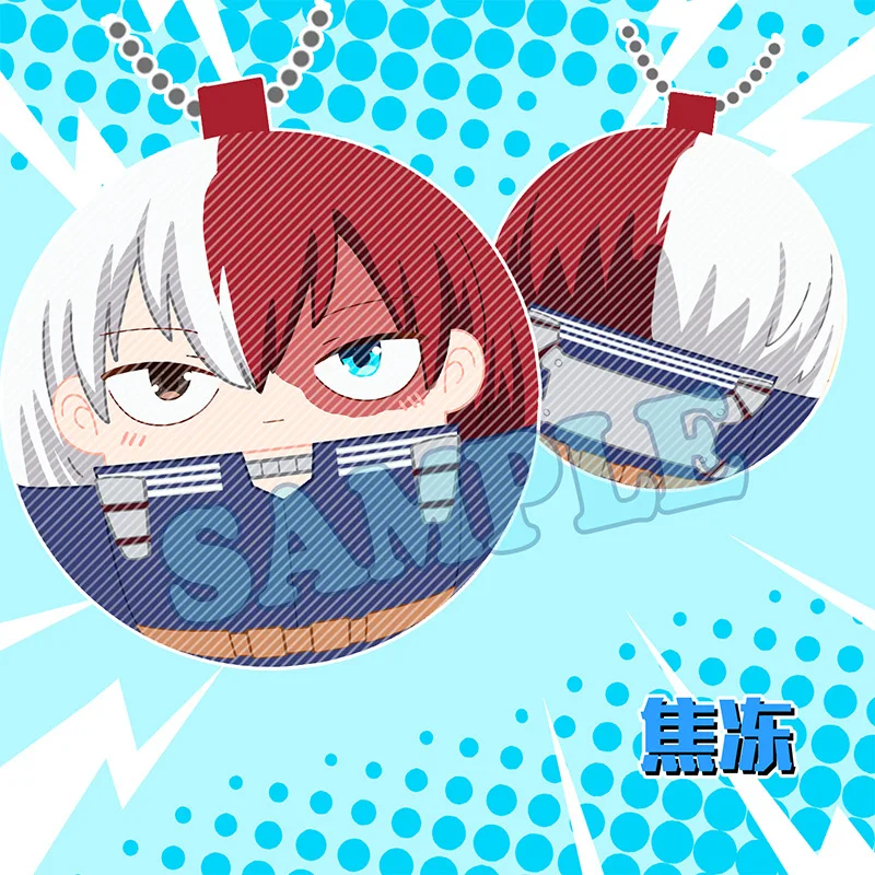 

My Hero Academia plush Keychain Toys Izuku Midoriya Katsuki Bakugou Shouto Todorok Plush pendant toy Soft Stuffed Dolls Gifts