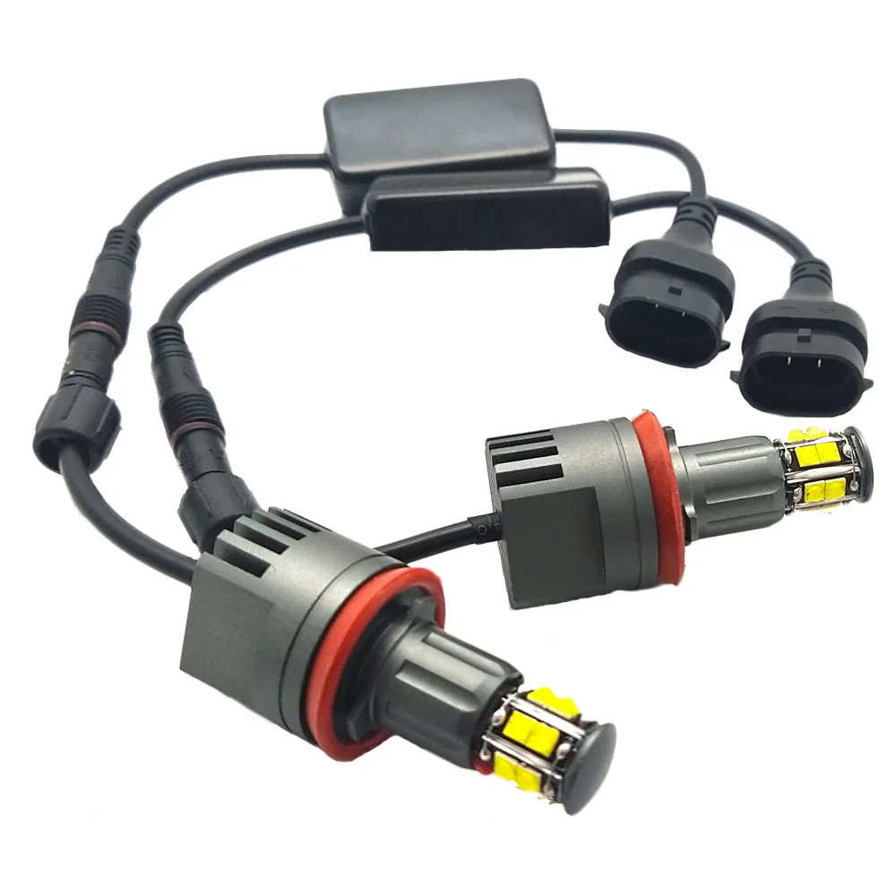 Canbus H8 LED 80 Вт светодиодсветодиодный лампа ангельские глазки гало кольцевая