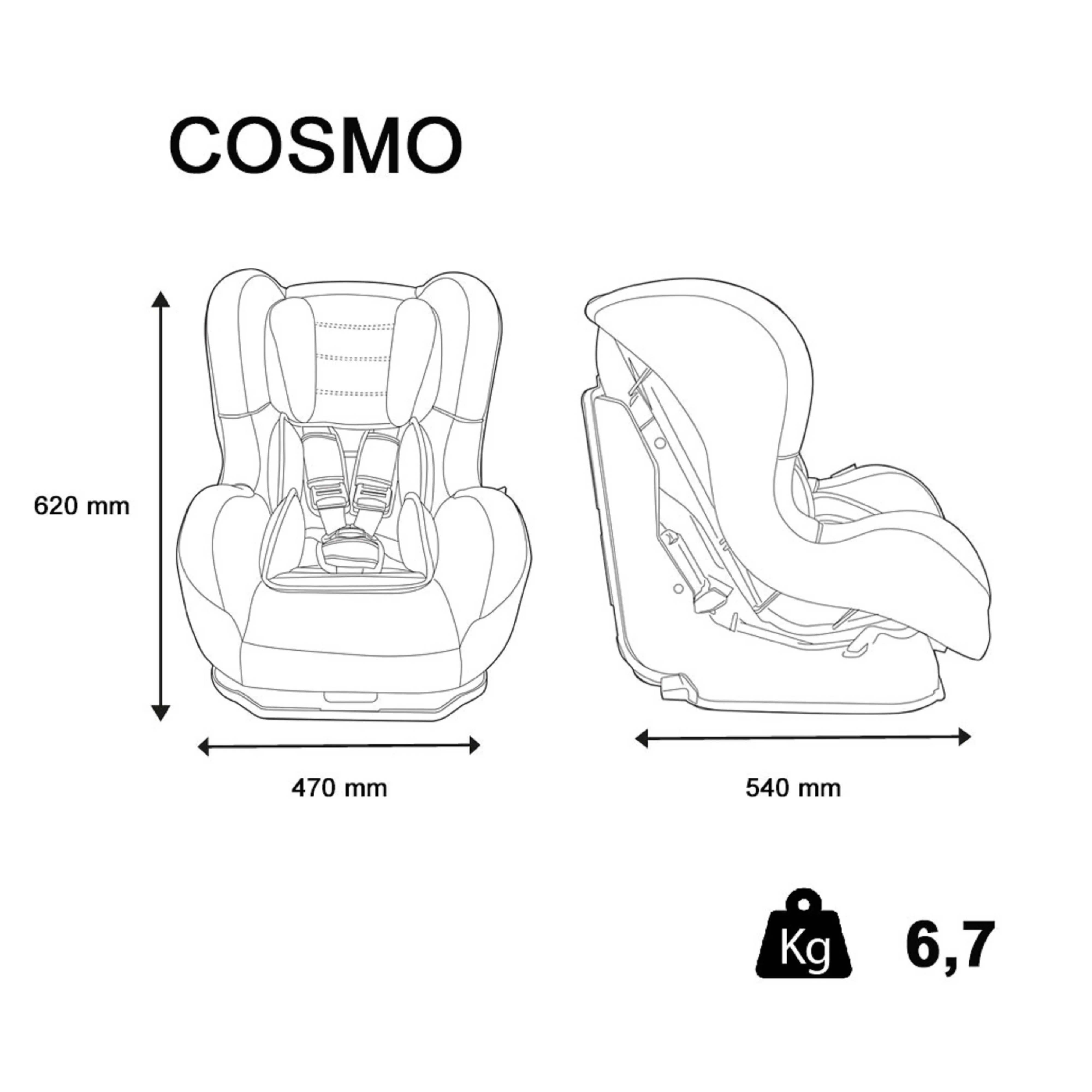 Автокресло Nania COSMO SP PAINTING для детей группы 0/1/2|Детские автокресла| |