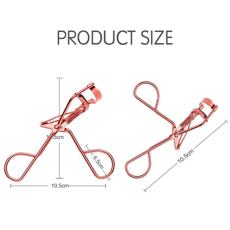 Профессиональная Роза золотые бигуди для ресниц зажим завивки косметические