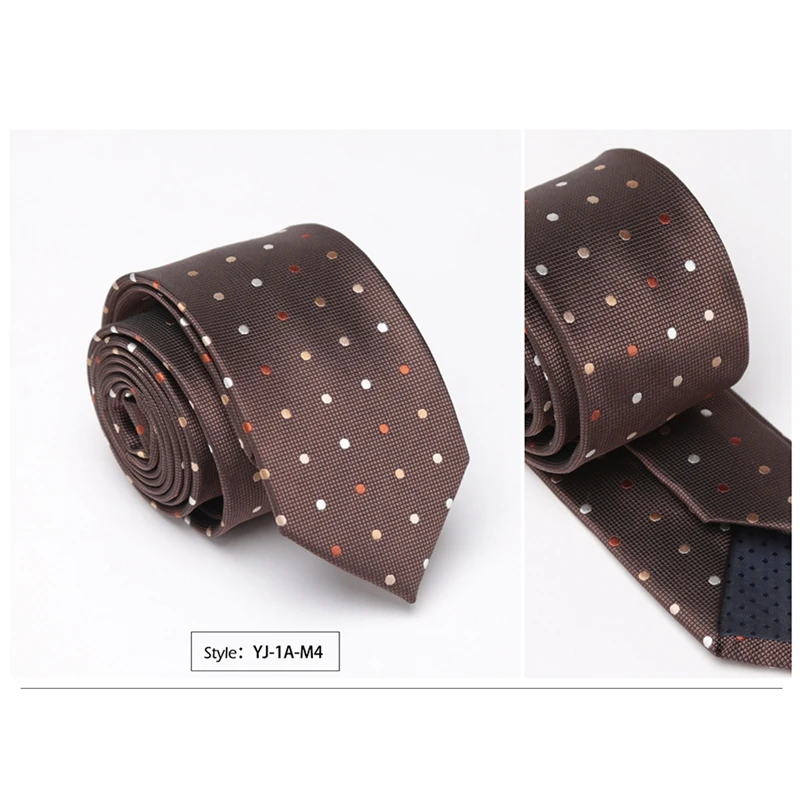 

Mens Ties Fashion Stripe Dot Jacquard Necktie Casual Formal Dress Tie for Men Gift Bowtie Wedding Business Party Accessories