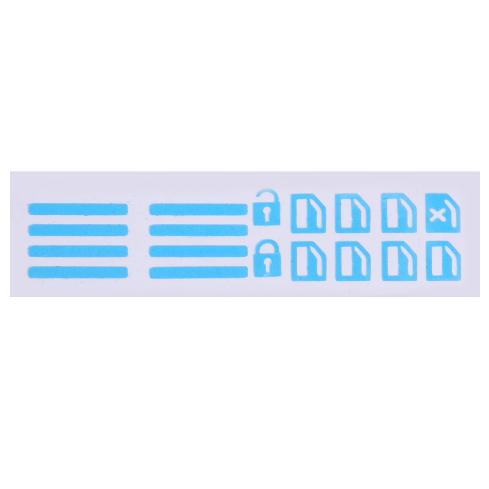 Наклейки с кнопками подъема светящиеся наклейки для ремонта легко