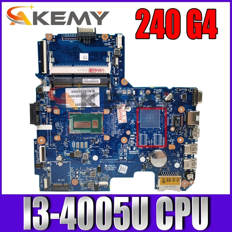 

Оригинальная материнская плата для HP 240 G4 817886-001 817886-501 I3-4005U материнская плата для ноутбука 100% успешно протестировано