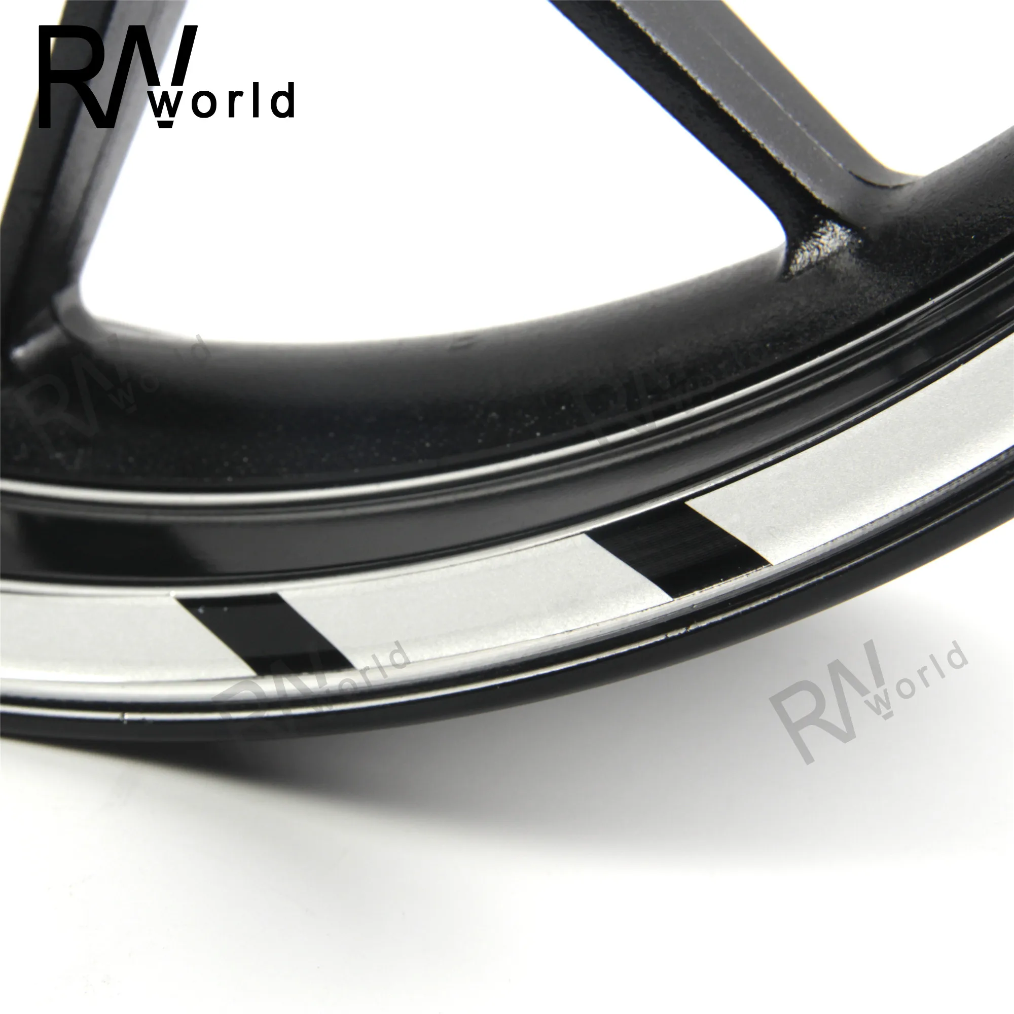 Крупноузловая сборка 17 мотоцикл наклейка на обод колеса Водонепроницаемый