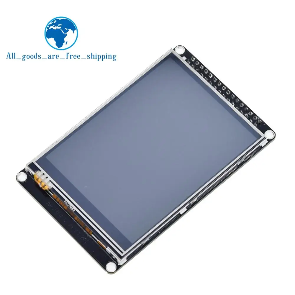 TZT 3,2 дюймов lcd TFT с сопротивлением сенсорный экран ILI9341 для STM32F407VET6 макетная плата черный