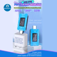 jcid oled digital screen mobile phone charger detector for real time pd charger serial number power id detection charger tester