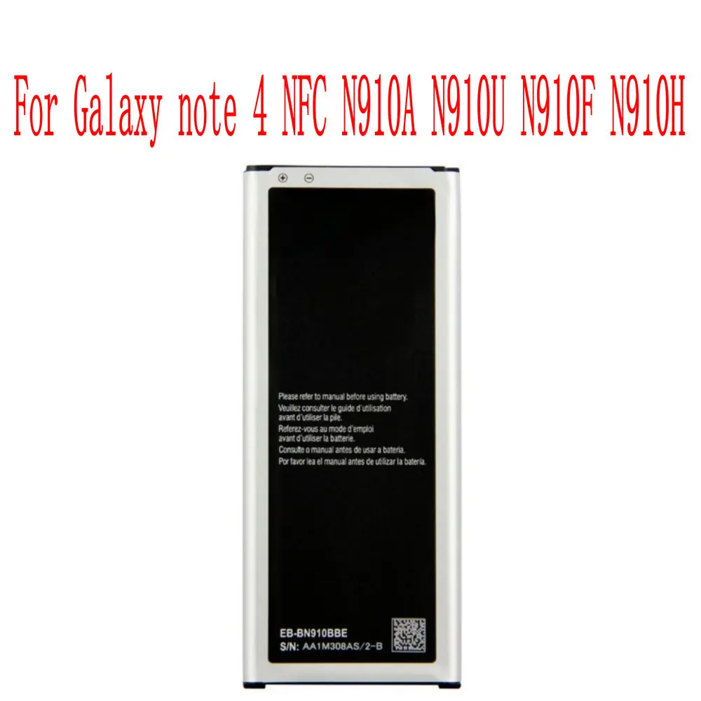 Высокое качество 3220 мАч EB BN910BBE батарея для Galaxy note 4 NFC N910A N910U N910F N910H сотовый