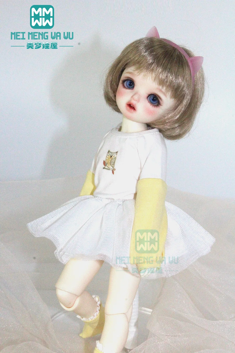 BJD куклы аксессуары Одежда для куклы подходит 27 см-30 см 1/6 MYOU YOSD bjd куклы милые и стильные из трех частей, обувь