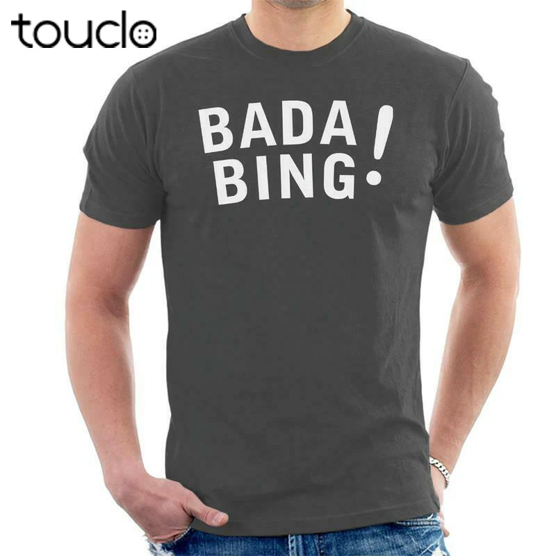 

Футболка BADA BING, забавная хлопковая футболка на день рождения, винтажный подарок для мужчин и женщин