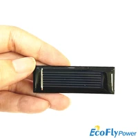 mini poly solar panel 0 5v 130ma for diy handmade fan cap 5318mm