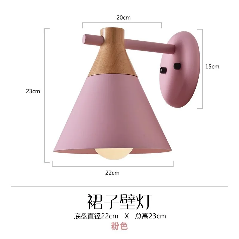

nordice bedroom light glass ball bedside bedroom corridor bedroom lamp luminaria de parede