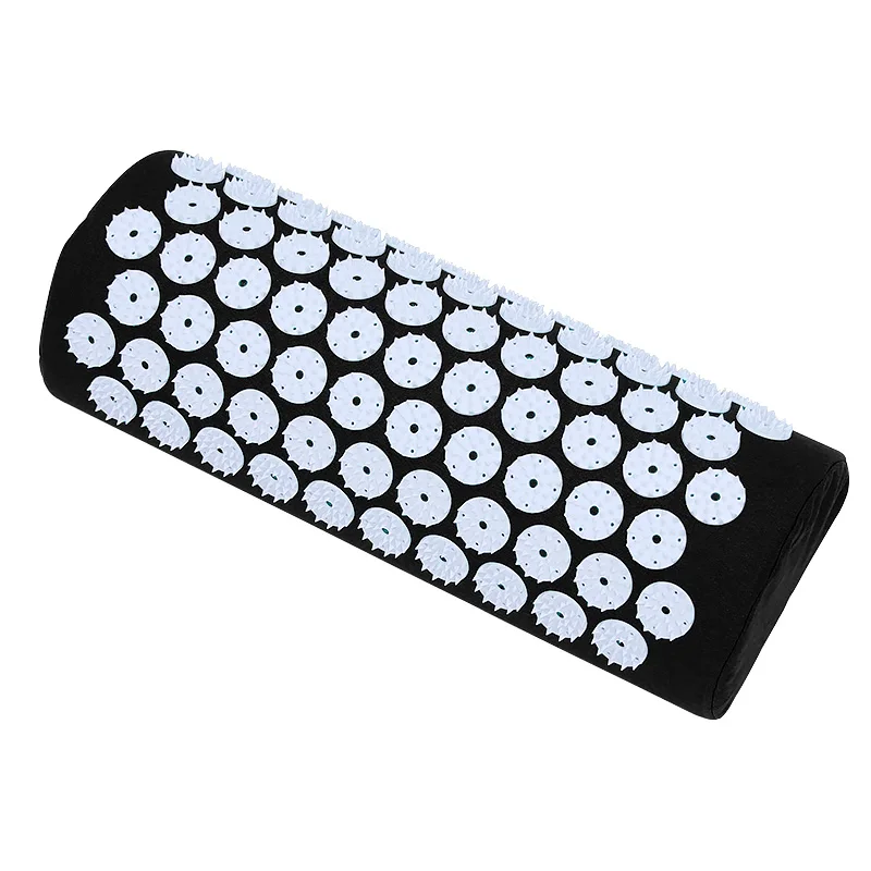 pillow B 66*40 см в форме лотоса коврики для йоги Массажер подушка для фитнеса иглоукалывание мат облегчение боли Массажная подушка для акупрессуры набор Экологичные коврики - Цвет: pillow B