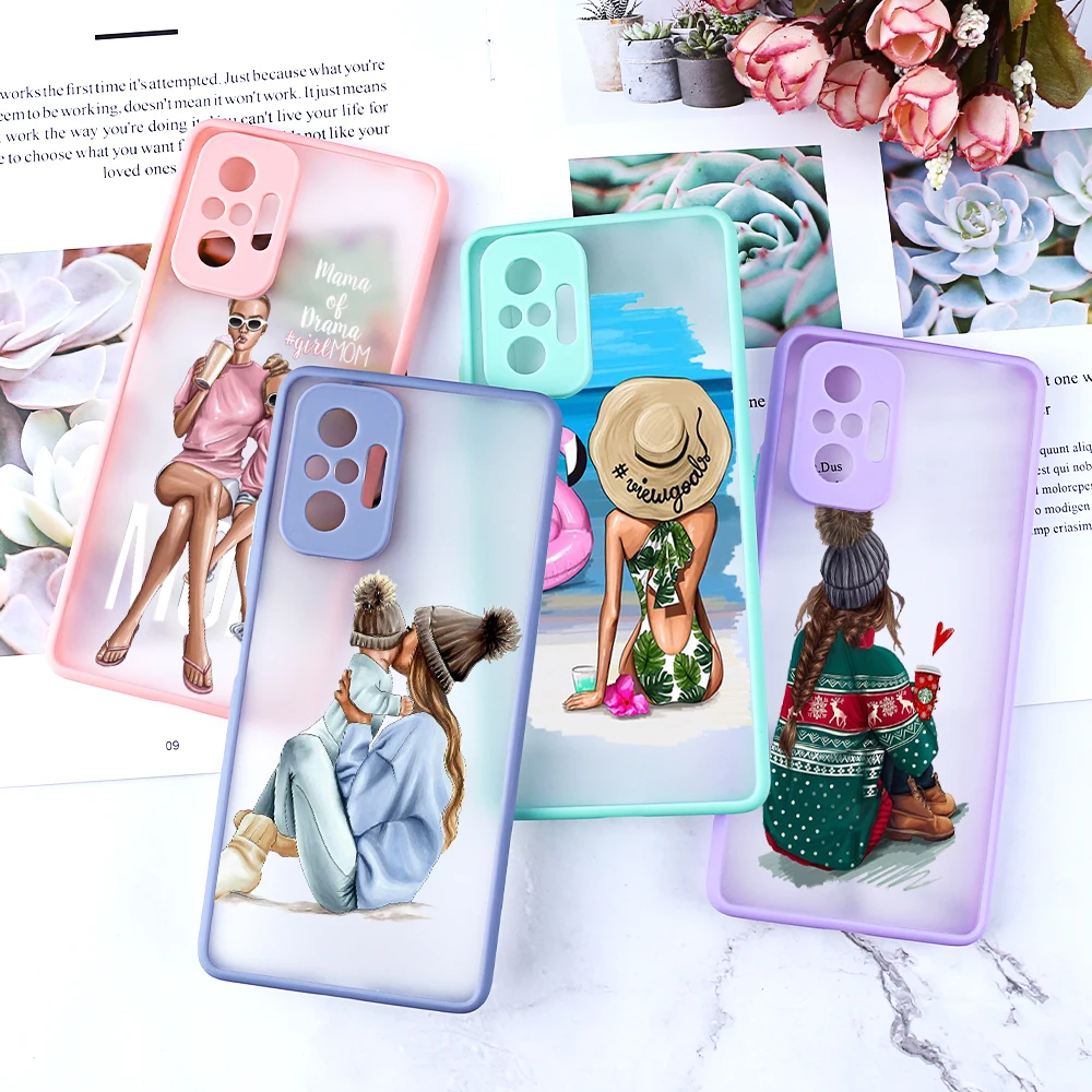

Mi 11 Lite Case For Xiaomi Mi 10 11i 10T 9 9T 8 CC9 11 Pro Note 10 Lite Funda Mi 11 10 Ultra Luxury Matte Hard Print Phone Cases