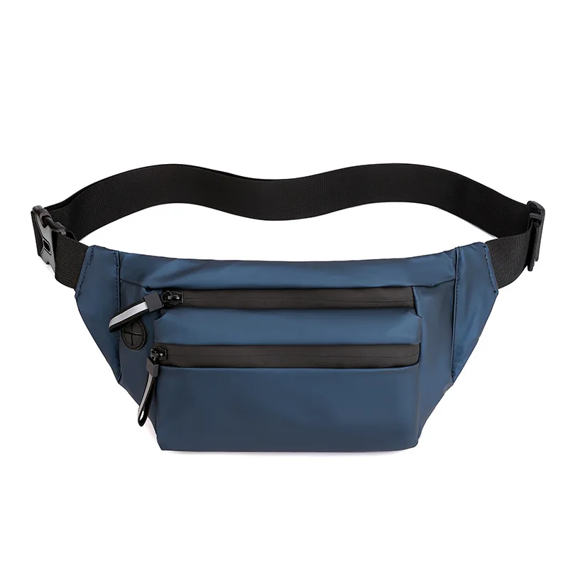 

Men Belt Bag 2021 New Simple Men's Belt Bag Cashier Wallet Waterproof Outdoor Chest Bag Messenger Bag Multifunctional Waist Bag