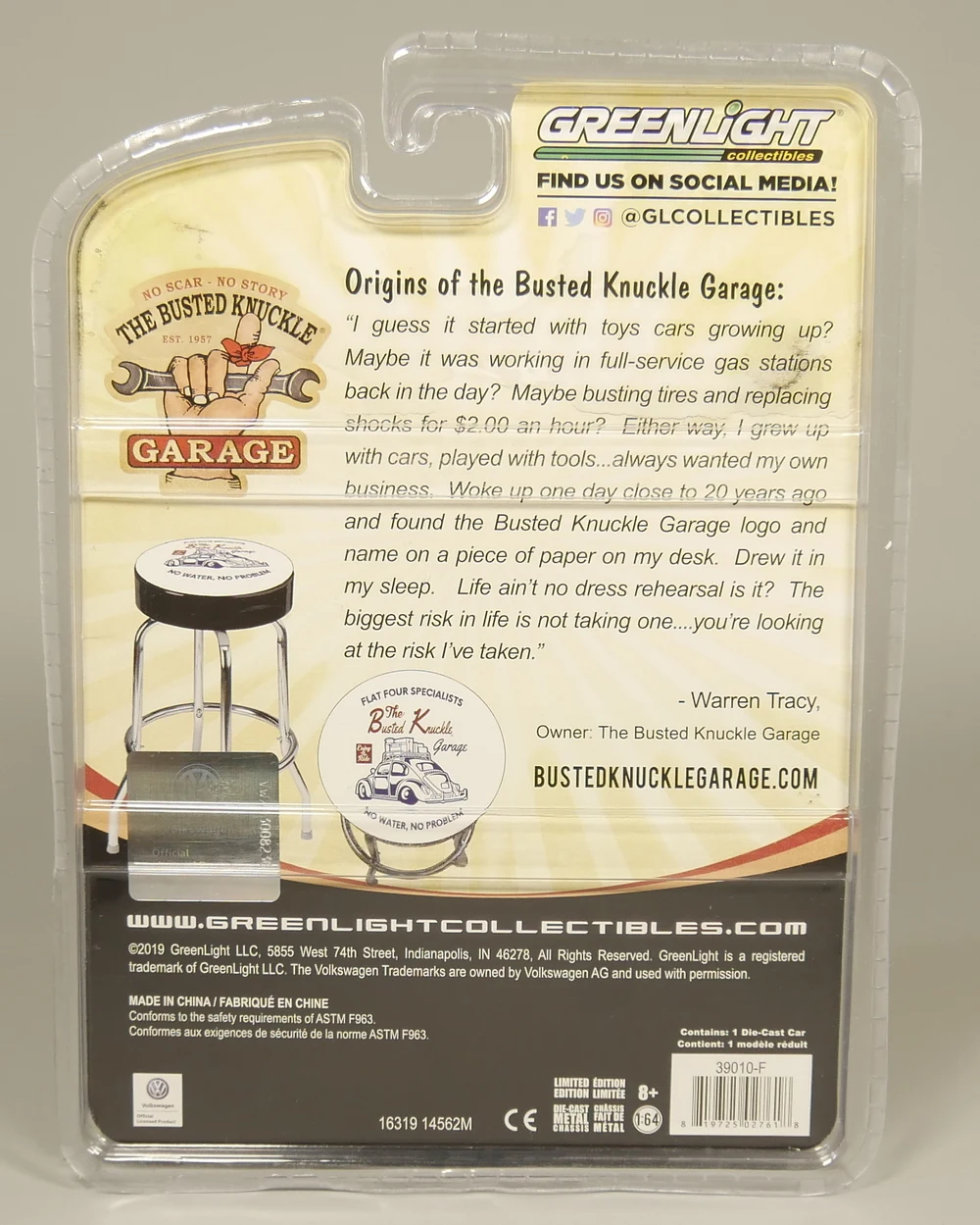 Greenlight 1: 64 Volkswagen классический Bettle литья под давлением модель автомобиля| |