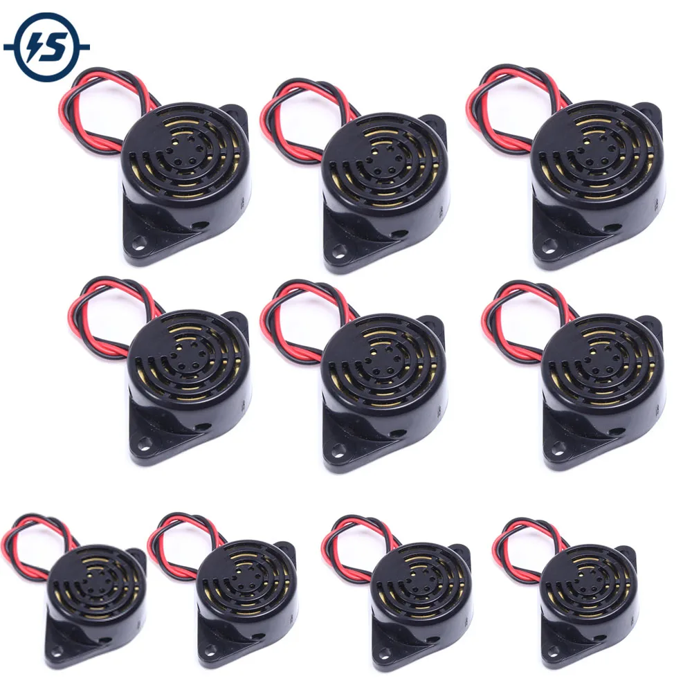 Активный пьезоэлектронный зуммер постоянного тока 12 В 85 дБ|Интегральные схемы| |