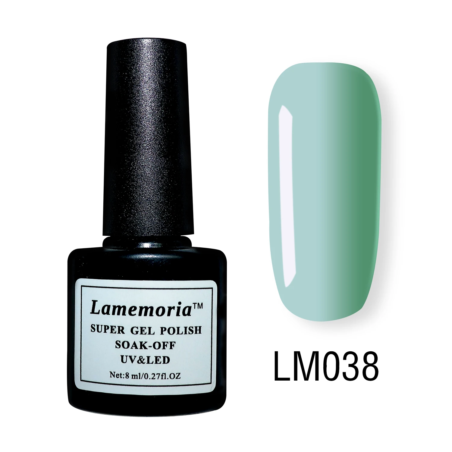 LM038 Lamemoria Гель-лак для ногтей 8 мл фиолетовый красный черный серый замачиваемый УФ Гель-лак клей маникюрный лак Инструменты для дизайна ногтей - Цвет: LM038