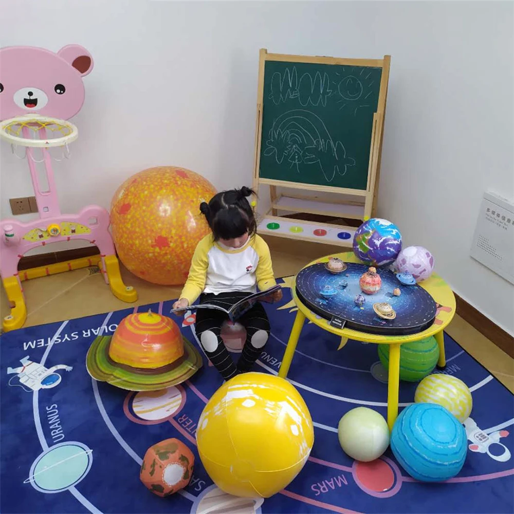 8 шт./компл. солнечные галактические воздушные шары обучающая модель воздушных