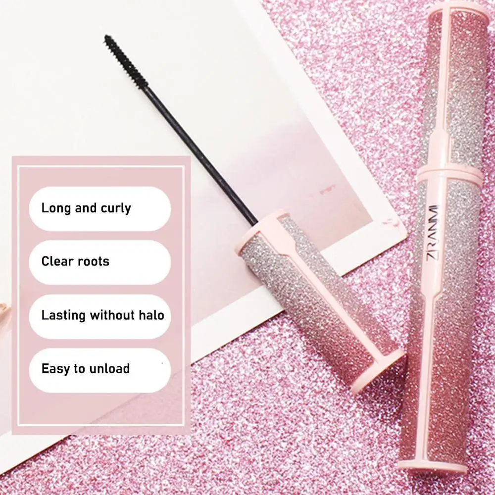 

Starry Sky Mascara 4D Waterproof Fiber Silk Eyelash Thick Curling Natural Lengthening Eye Lash Rimel 4D Black Eyes Makeup