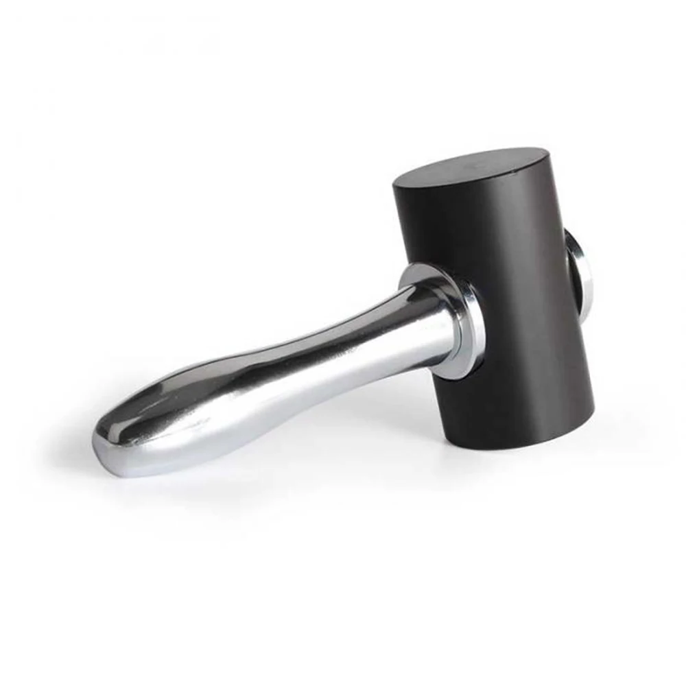 

T Shape Leather Nylon Hammer with Aluminum Handle for Leather Carving DIY Handmade Mallet Craft Tool CLH@8