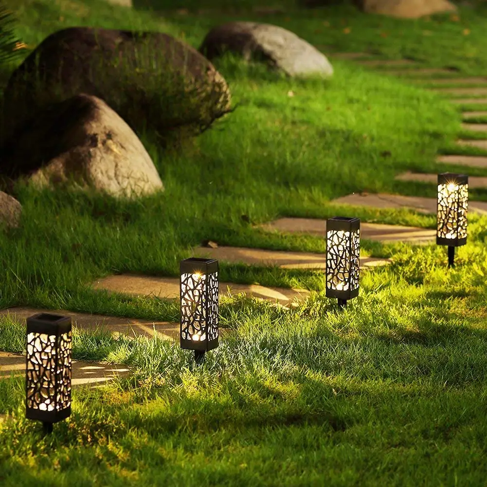 Светодиодный светильник на солнечной батарее фонарь декоративный для улицы