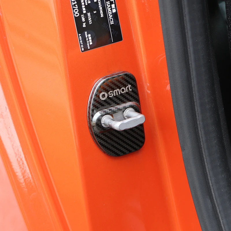Защитный чехол для замка двери автомобиля forfour fortwo 453 451 2 шт.|Наклейки салона авто|