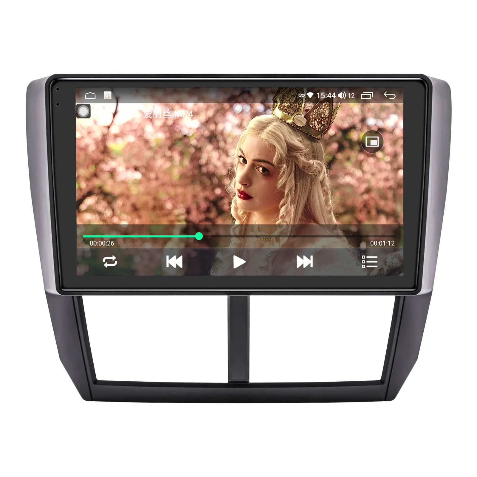 Автомагнитола 9 дюймов Android 10 стерео GPS головное устройство мультимедийный DVD