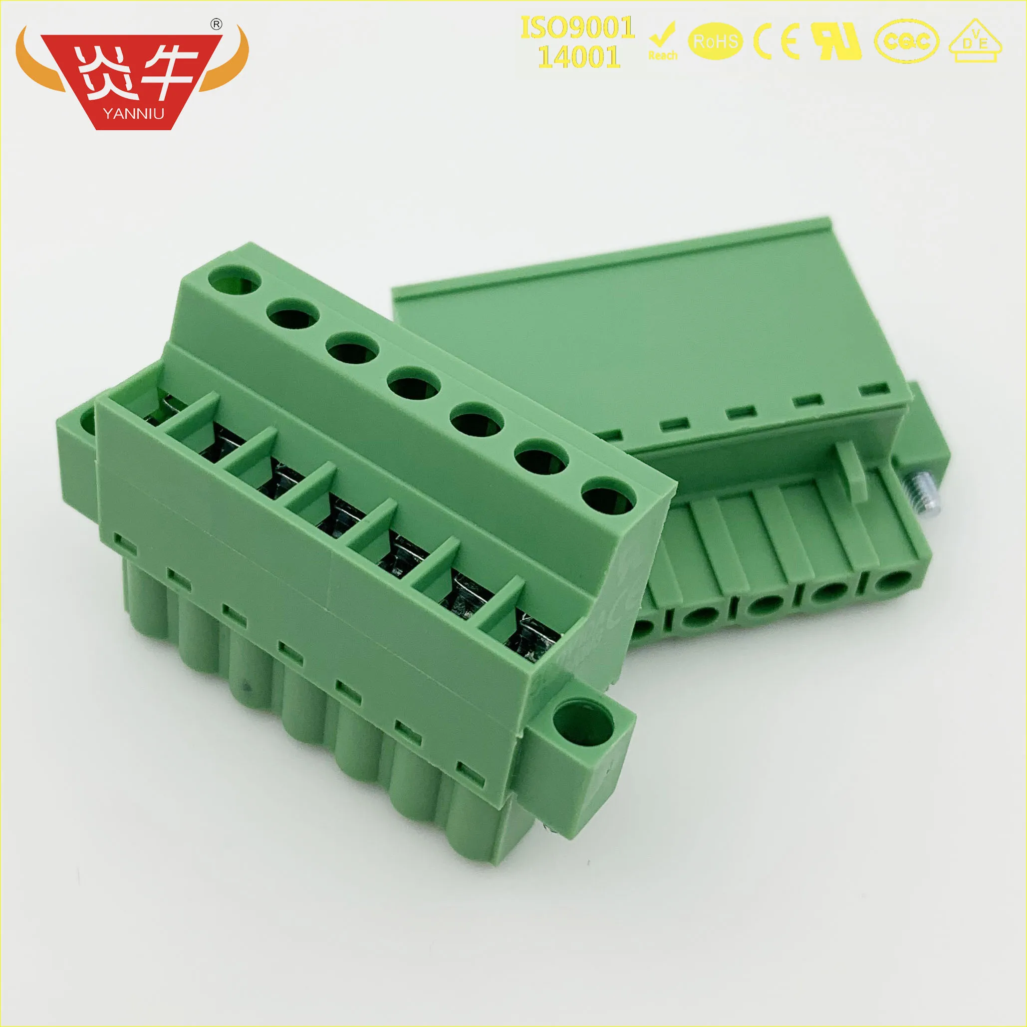 KF2EDGKCM 5 08 2P ~ 12P разъем PCB плагин клеммный блок 2EDGKCM мм 2PIN 12PIN передний MSTB 2 STF 1777808 PHOENIX