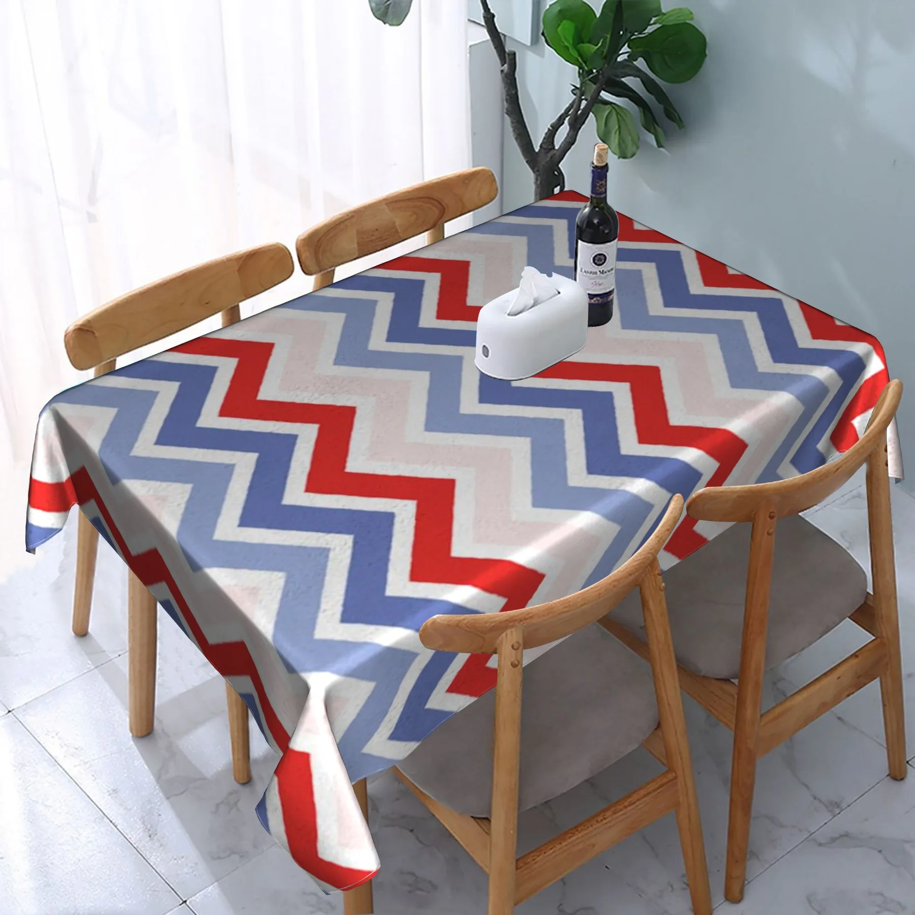

Striped table cloth, anti-fouling and oil-proof, suitable for coffee tables, picnic mats, desks, bars, restaurants
