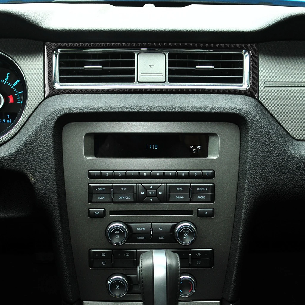 

It Is Suitable For 09-13 Ford Mustang The Carbon Fiber Middle Air Outlet 1 Piece