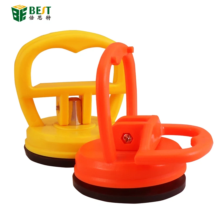 Лучшая 2 5 дюймовая красная маленькая присоска подходит для обслуживания экрана