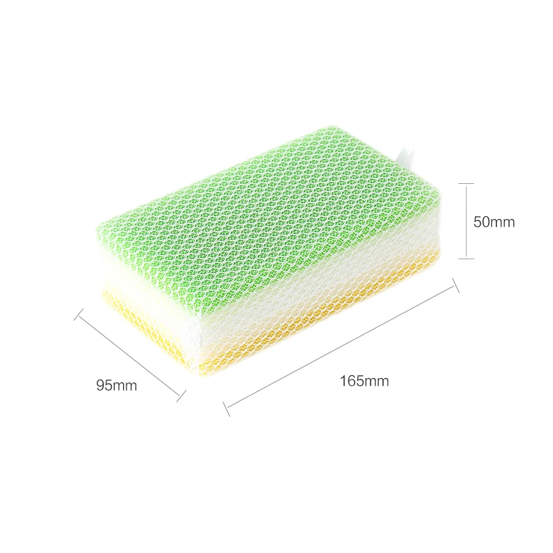 

New Mesh Bathtub Cleaning Sponge Large Size Kitchen Dish Washing Items Household Products Tools Useful Things For Convenience