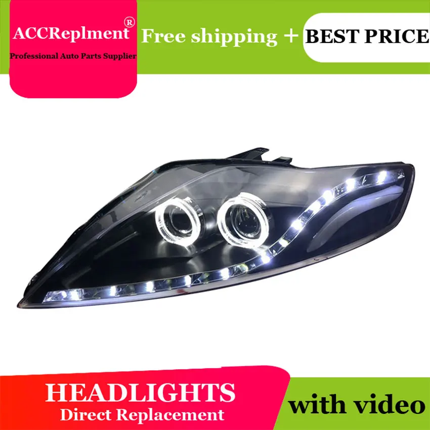 

Auto Lighting Style LED Head Lamp for Ford Mondeo led headlights 2007-2013 signal led H7 hid Bi-Xenon Lens low beam