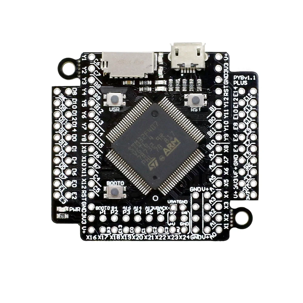 Pyboard V1.1 PYB plus V11 MicroPython STM32F407VGT6 демо плата основная кожа питона|Демонстрационные