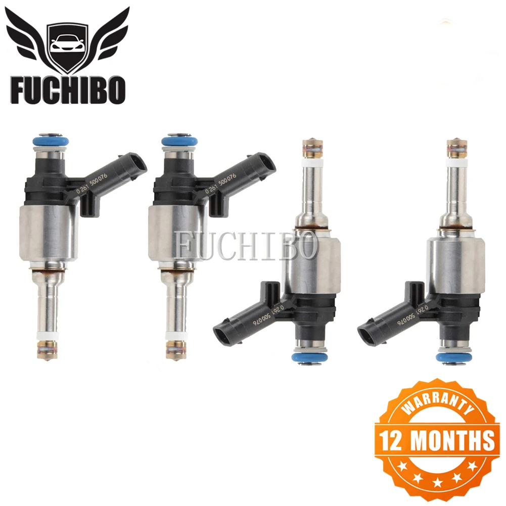 Форсунка Топливная FUCHIBO 4 шт. 06H906036G для 2008-2017 Audi A3 A4 A5 A6 TT Q5 06H906036P 0261500076 0261500162 |